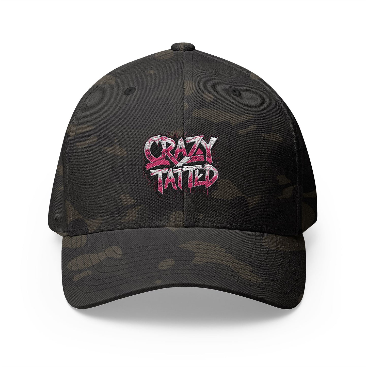 Crazy Tatted Embroidered Cap