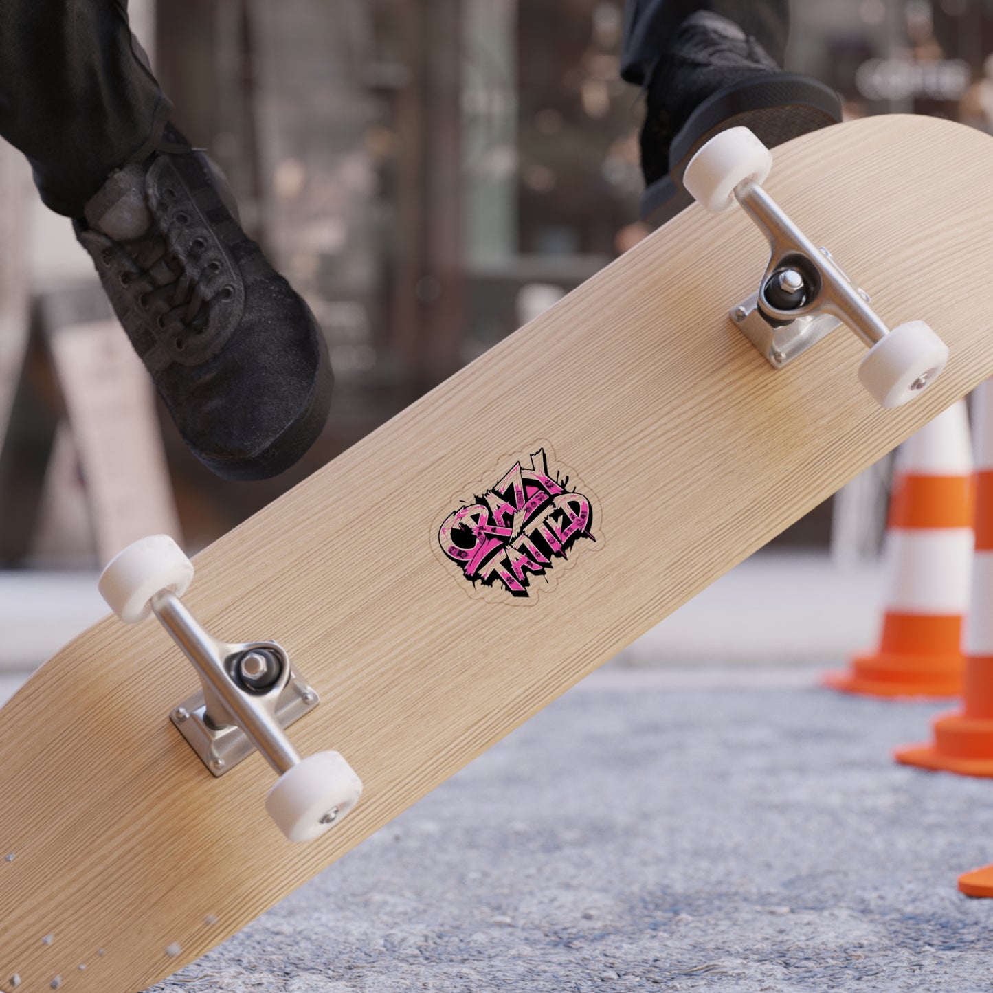 Crazytatted Sticker
