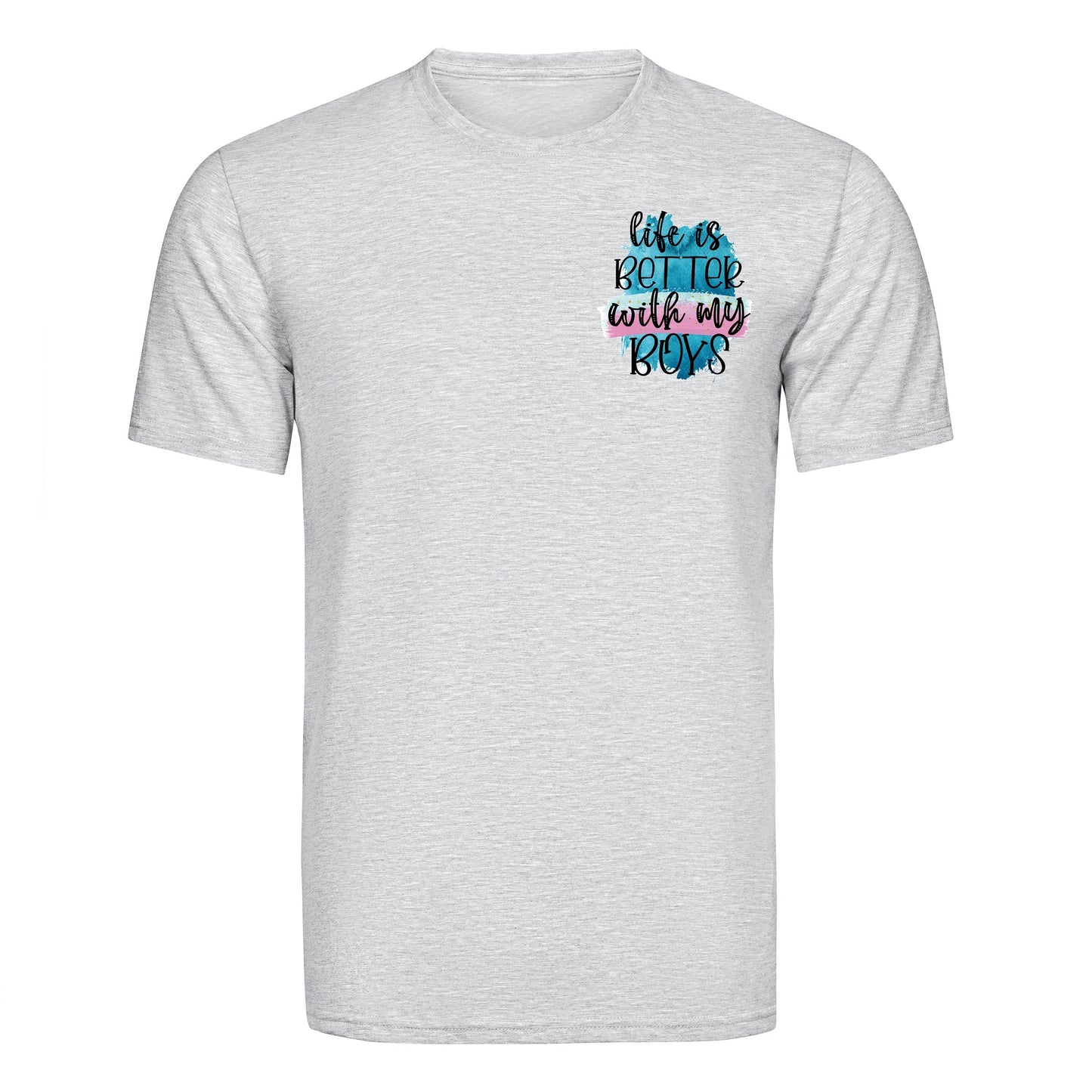 Master Maker Crafts - DTF Heat Transfer Only - Better With My Boys 4" (Shirt NOT Included)