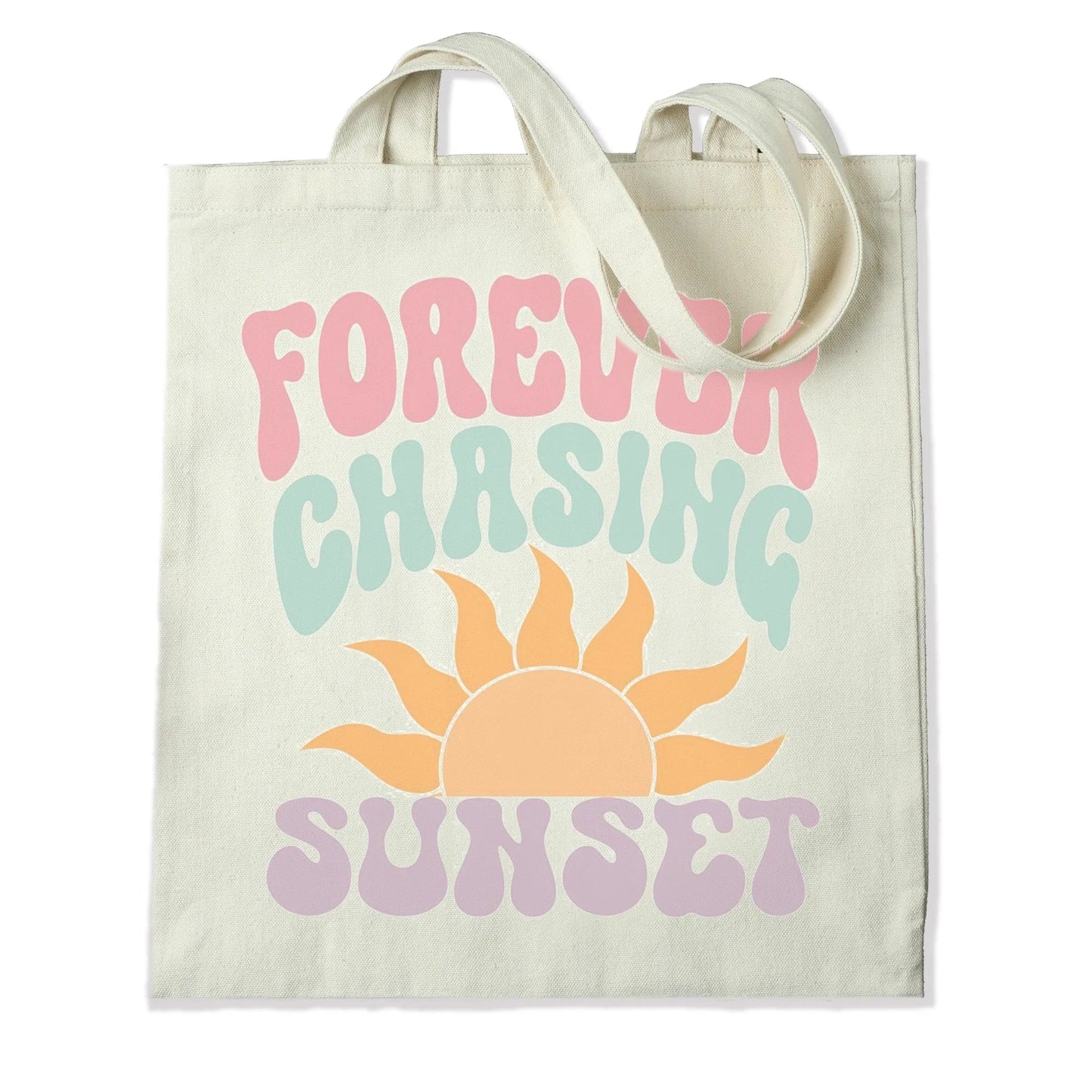 Master Maker Crafts - DTF Heat Transfer Only - Forever Chasing Sunset 10" (Shirt/Tote NOT Included)