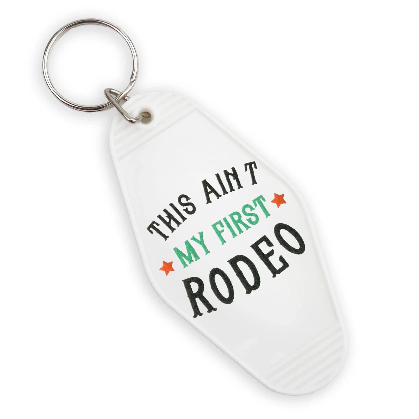UV DTF Decal - Not First Rodeo 4 Set 2" (Keychain NOT Inclued)