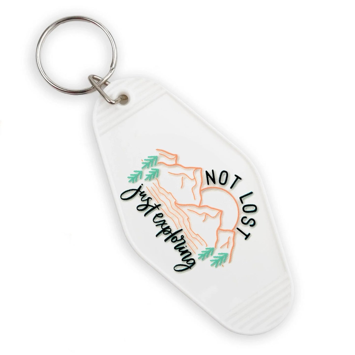 Master Maker Crafts - UV DTF Decal - Not Lost Exploring 4 Set 2" (Keychain NOT Inclued)