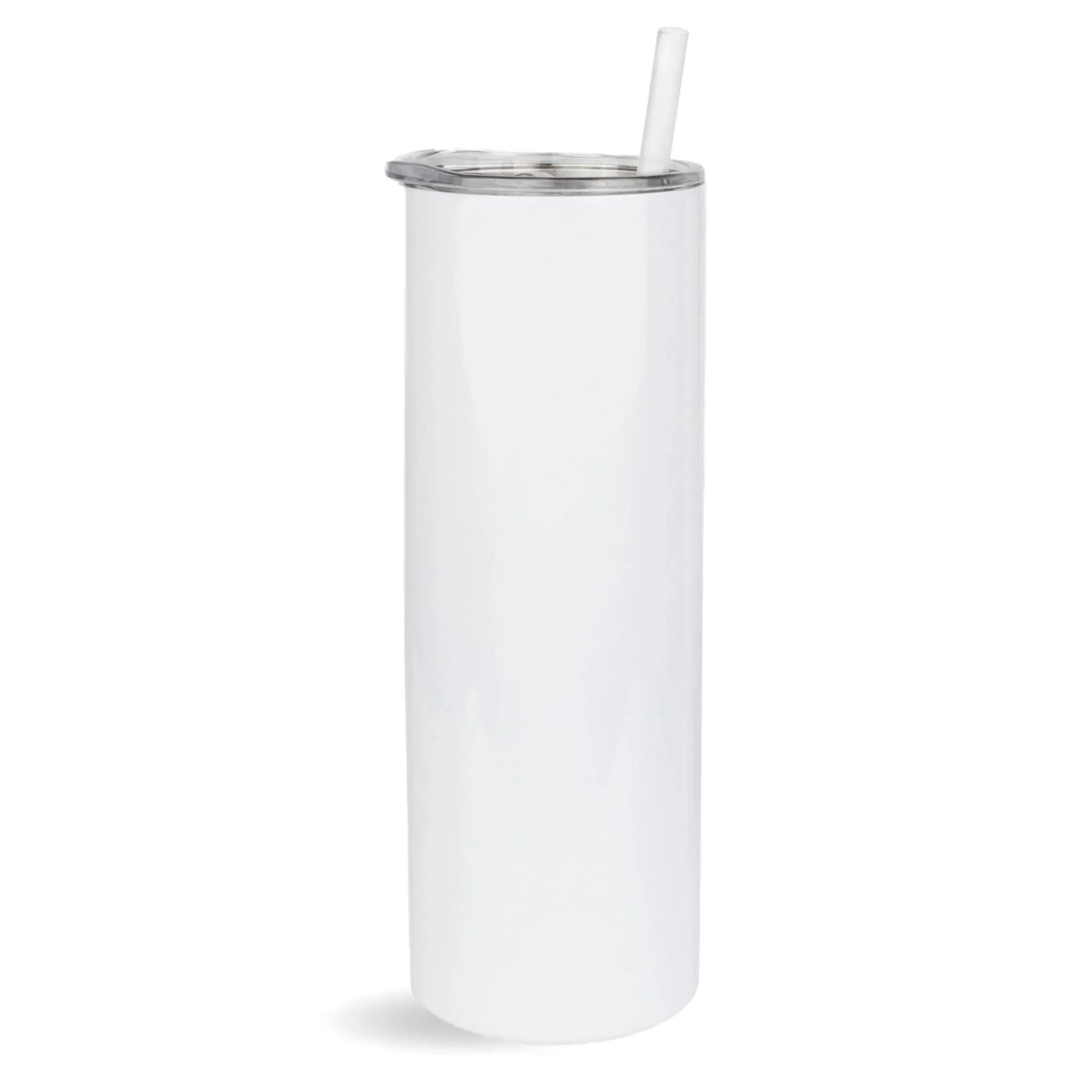 Master Maker Crafts - 20 oz Tall Skinny Sublimation Tumbler - Glossy White