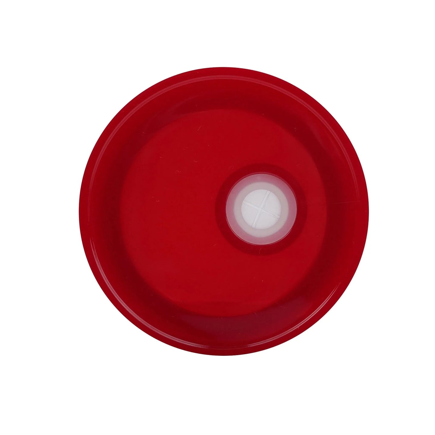 Master Maker Crafts - Can Acrylic Lid 2.75" - Opaque Red