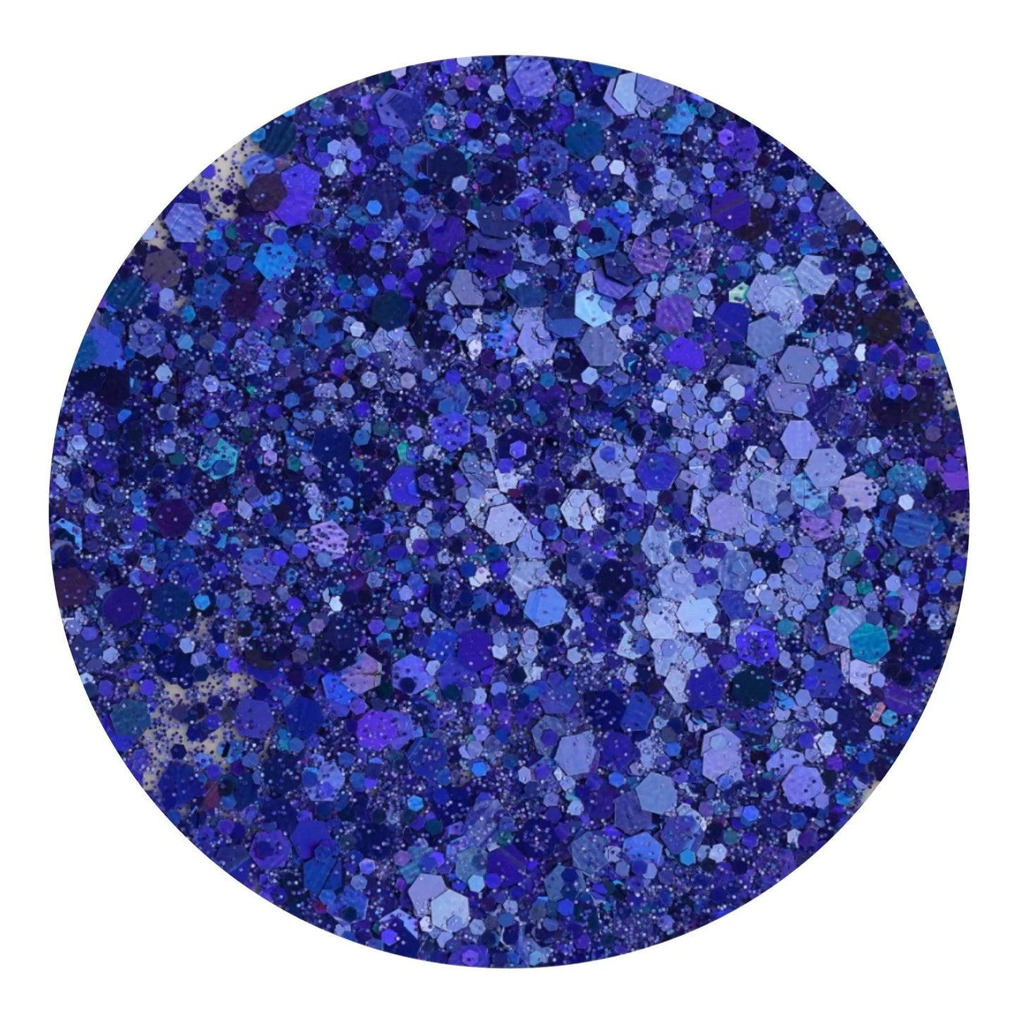 Master Maker Crafts - Chunky Glitter Holographic - Banging Blue (2 oz Bag)