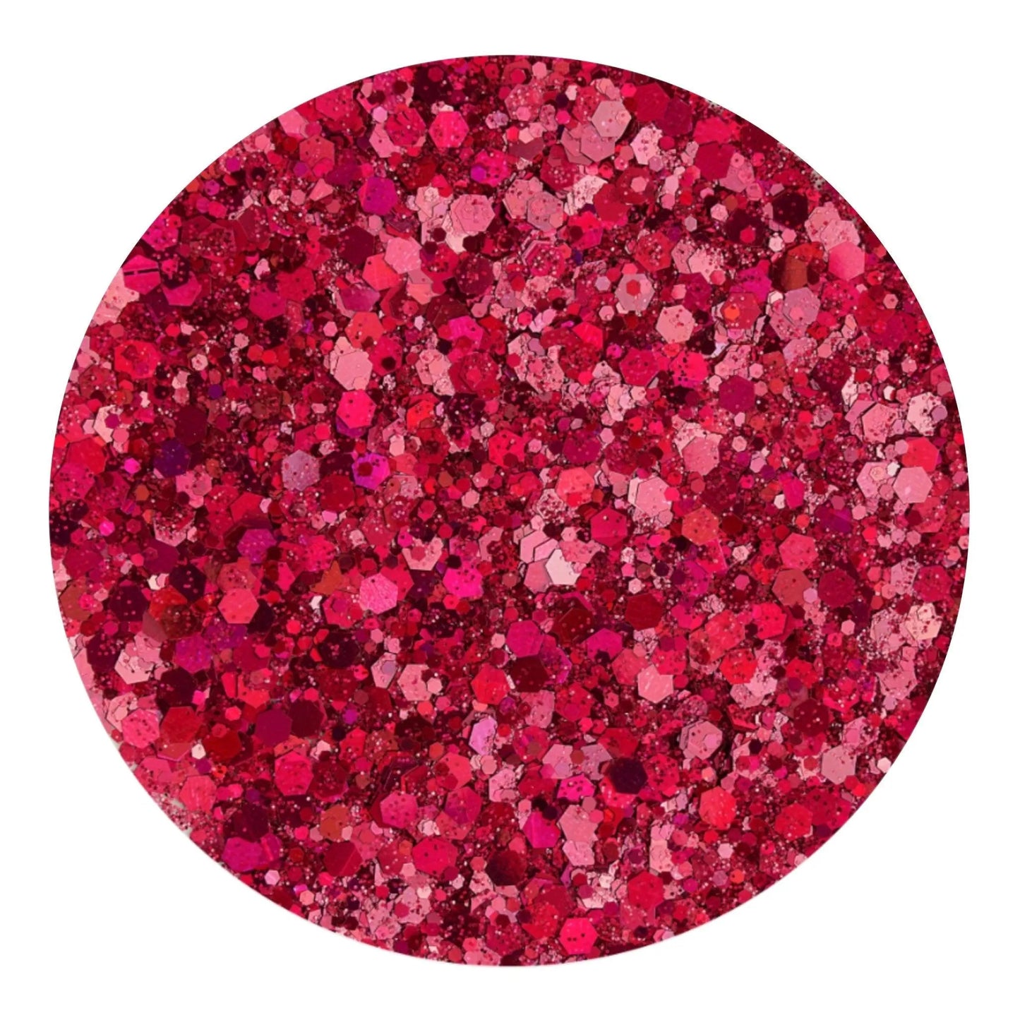 Master Maker Crafts - Chunky Glitter Holographic - Dragon Fruit (2 oz Bag)