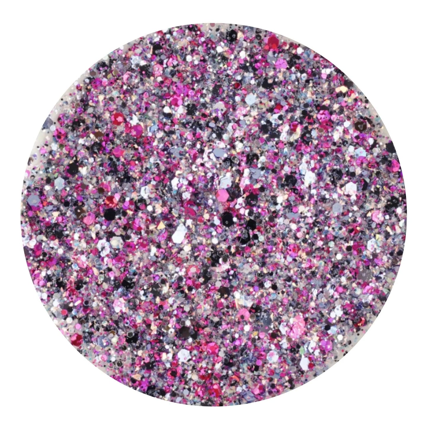 Master Maker Crafts - Chunky Glitter Rainbow Iridescent - Amethyst Shiver Fusion (2 oz Bag)