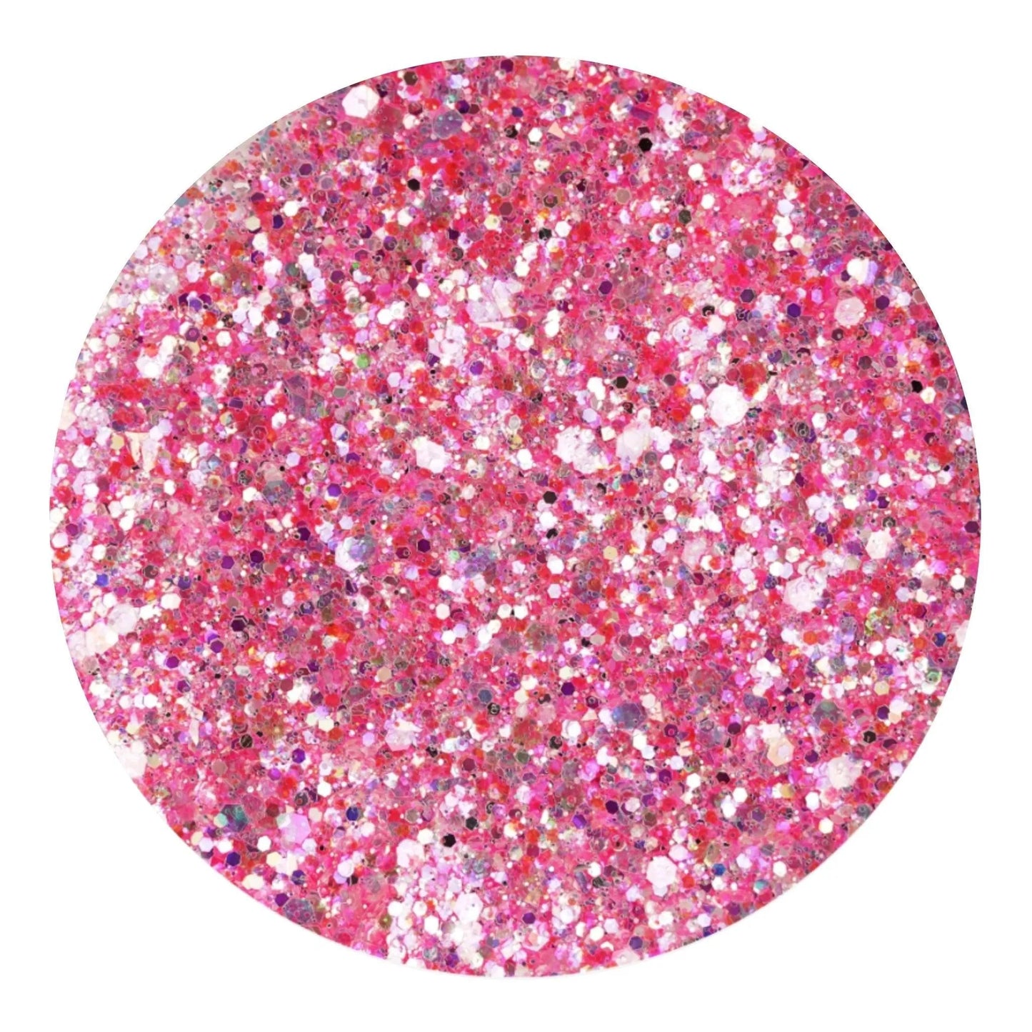Master Maker Crafts - Chunky Glitter Rainbow Iridescent - Berrylicious (2 oz Bag)