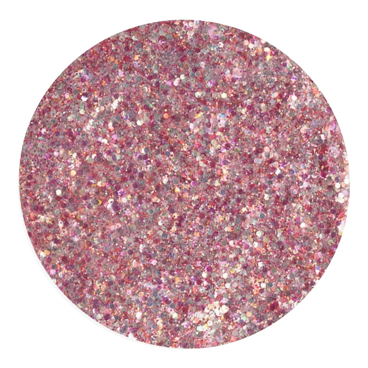 Master Maker Crafts - Chunky Glitter Rainbow Iridescent - Mystic Mauve (2 oz Bag)