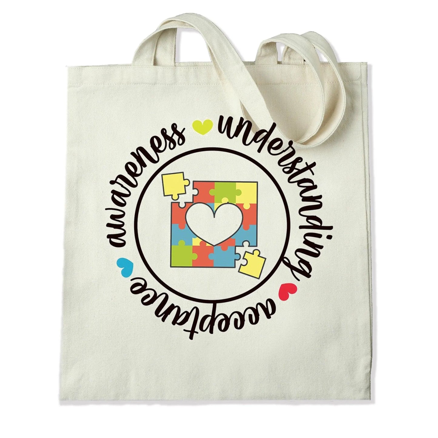 Master Maker Crafts - DTF Heat Transfer Only - Autism Acceptance - 10" (Shirt/Tote NOT Included)