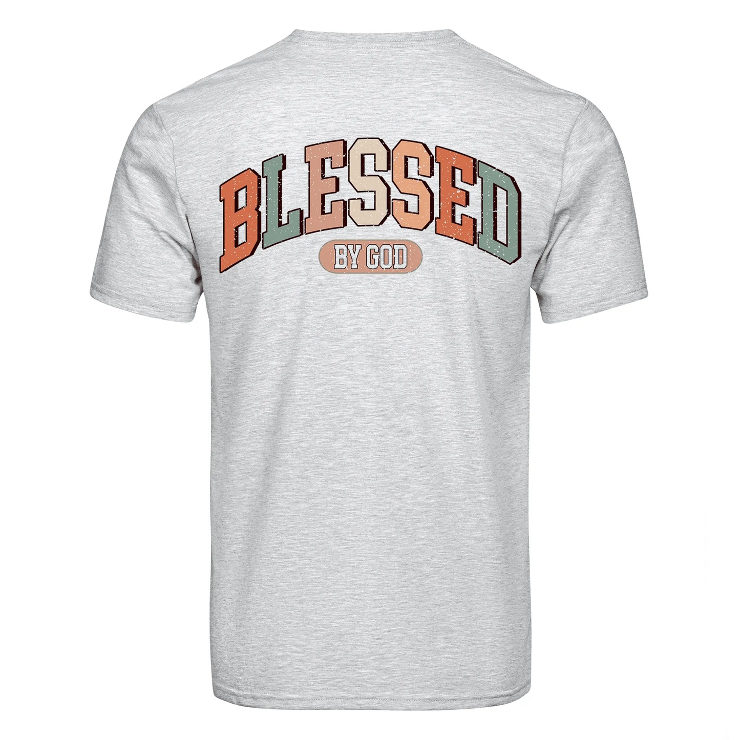Master Maker Crafts - DTF Heat Transfer Only - Blessed By God 10" (Shirt/Tote NOT Included)
