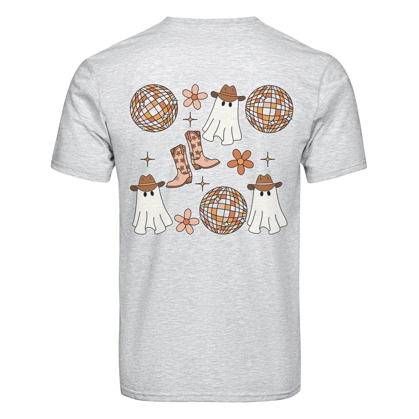 Master Maker Crafts - DTF Heat Transfer Only - Boots & Ghosts 10" (Shirt/Tote NOT Included)