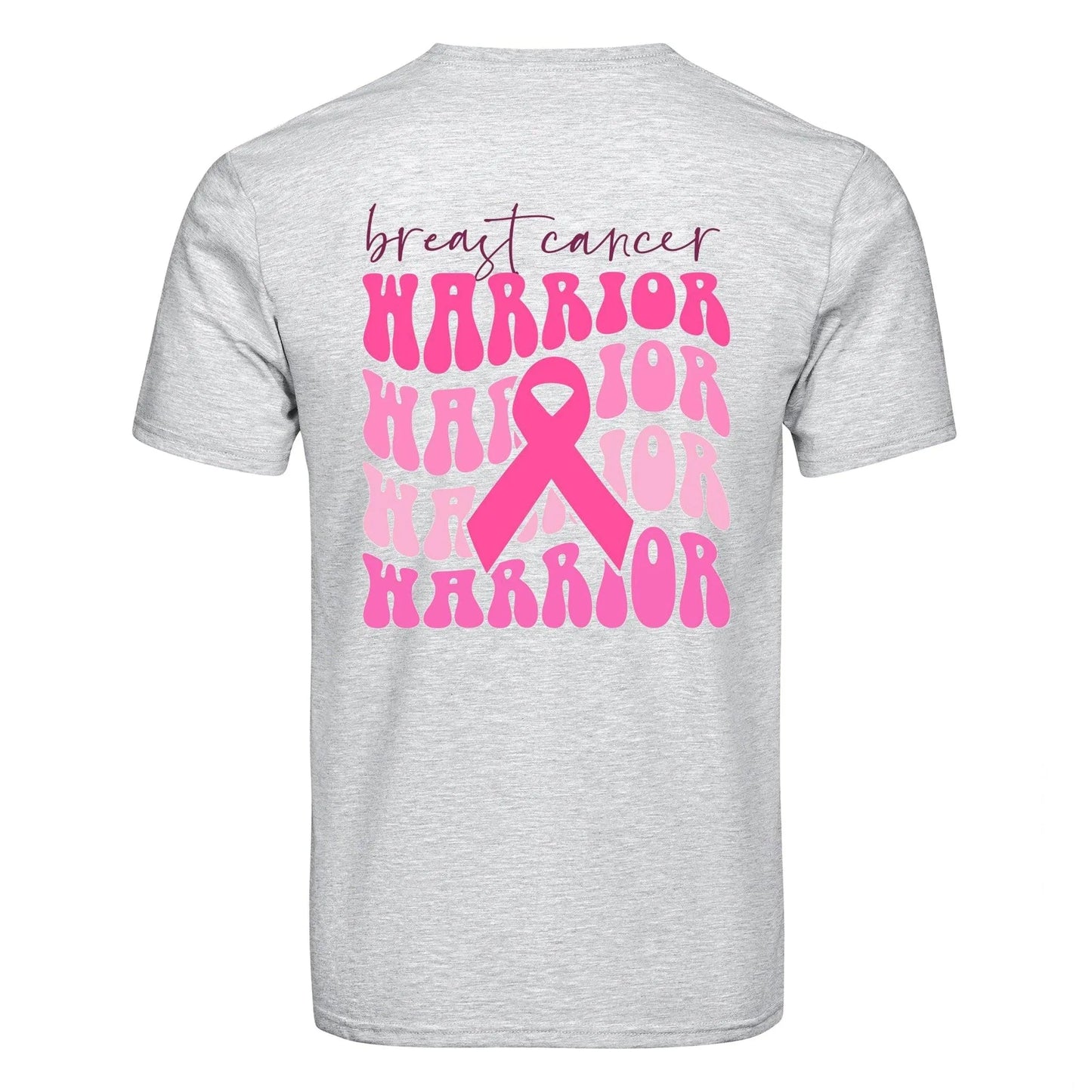 Master Maker Crafts - DTF Heat Transfer Only - Breast Cancer Warrior - 10" (Shirt/Tote NOT Included)