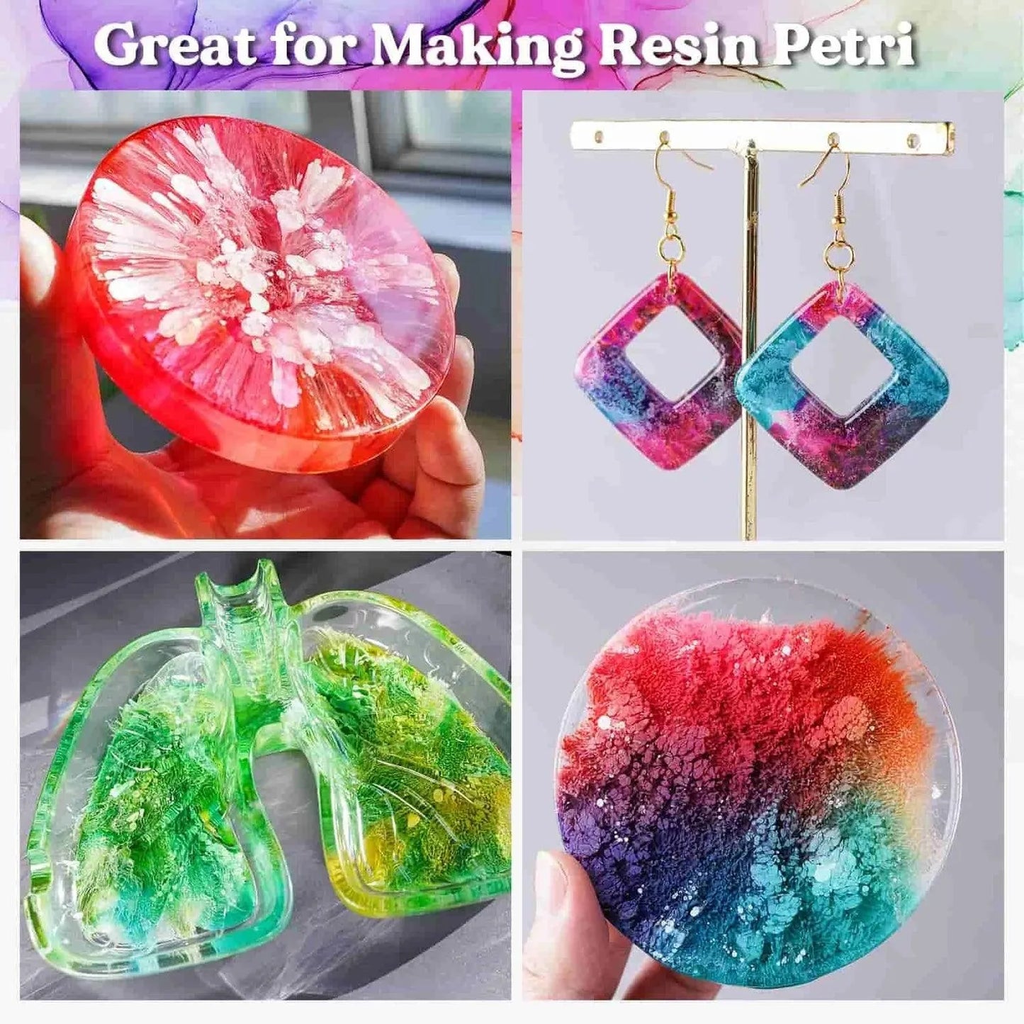 Let's Resin Alcohol Ink - White