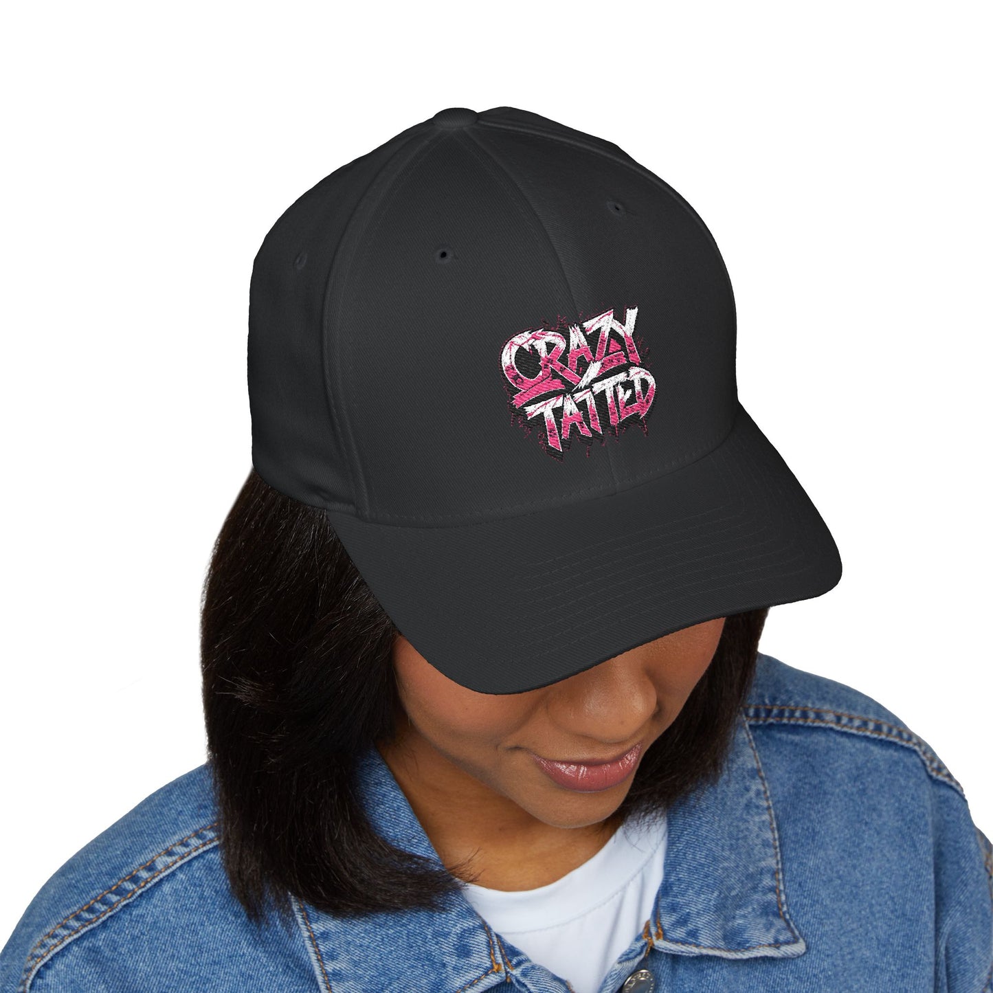 Crazy Tatted Embroidered Cap