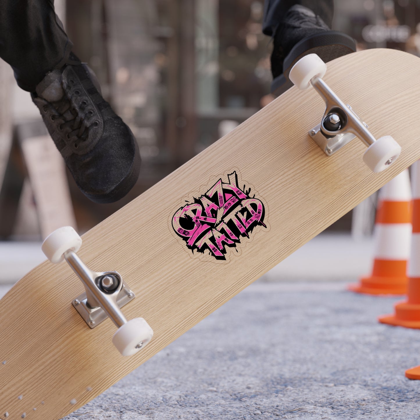 Crazytatted Sticker