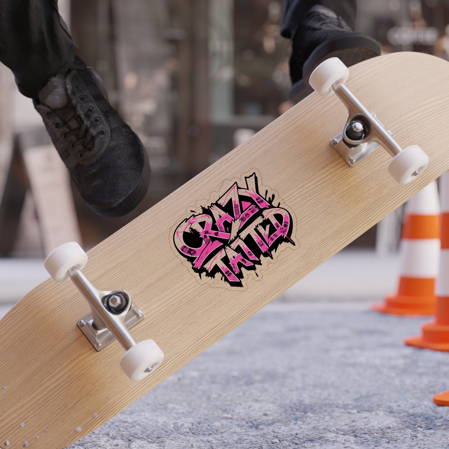 Crazytatted Sticker