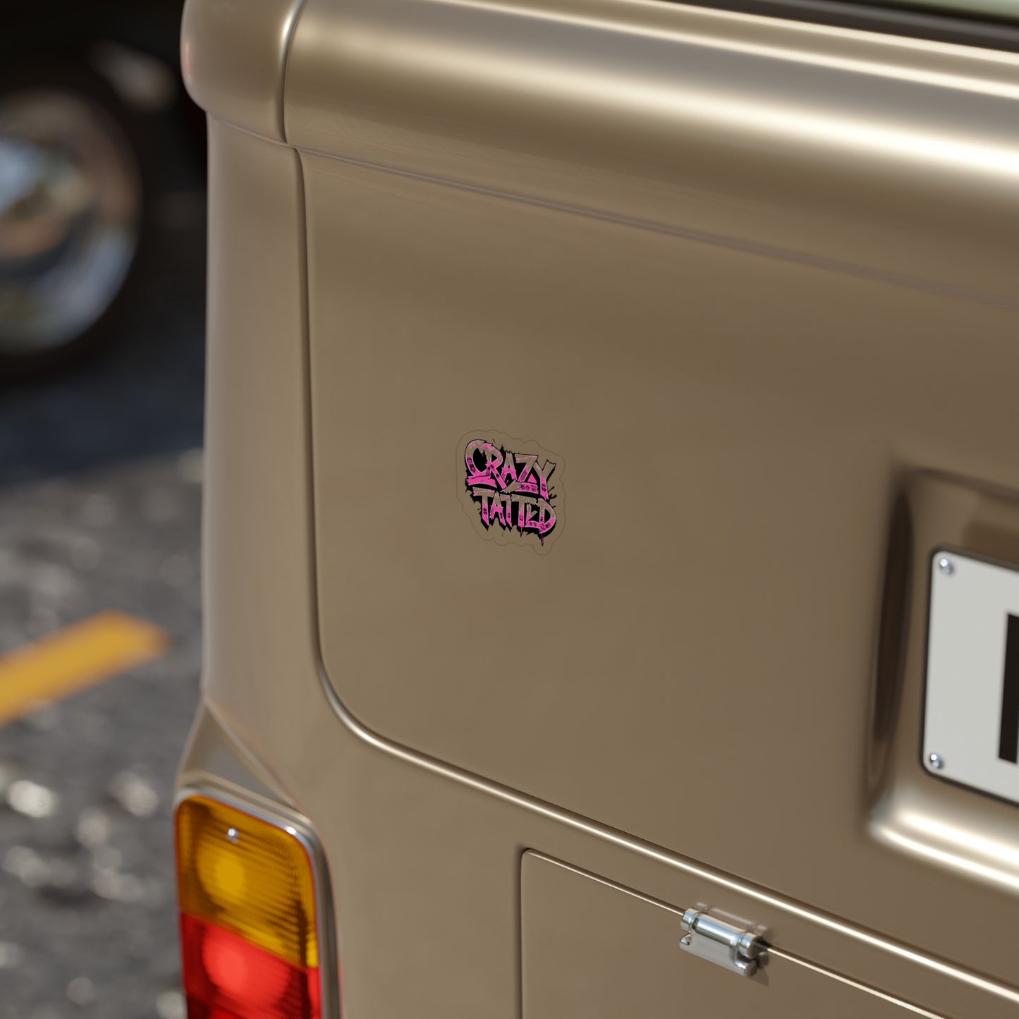 Crazytatted Sticker
