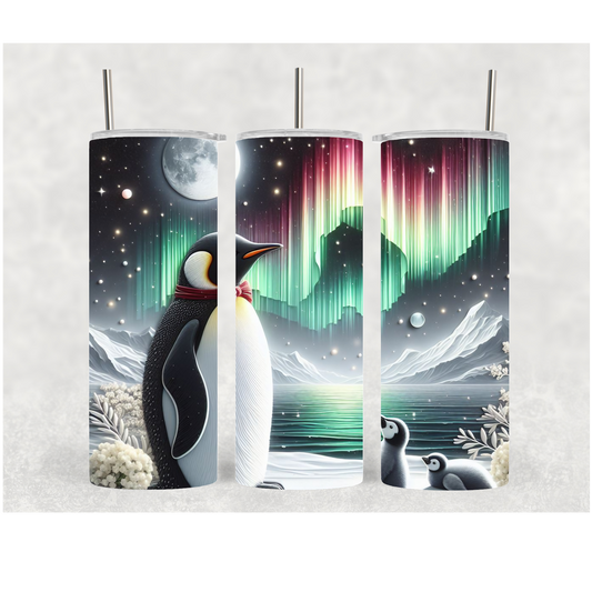 20oz Aurora Penguin