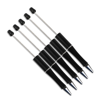 Master Maker Crafts -  Pen Beadable - Black (5 Pens)