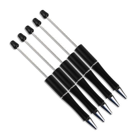 Master Maker Crafts -  Pen Beadable - Black (5 Pens)