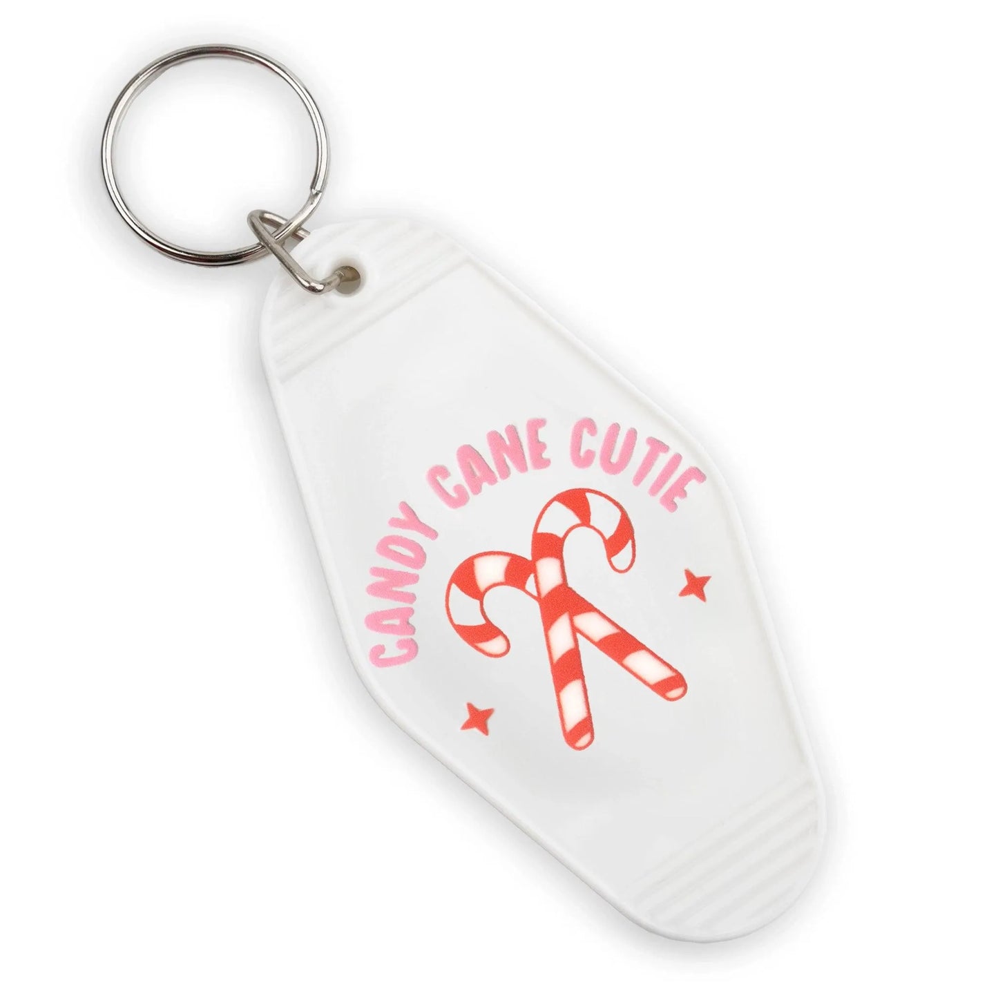 Master Maker Crafts -  UV DTF Decal - Candy Cane Cutie 4 Set 2" (Keychain NOT Inclued)