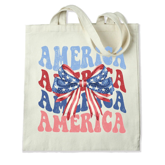Master Maker Crafts -  DTF Heat Transfer Only - America 10" (Shirt/Tote NOT Included)