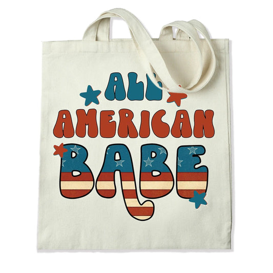 Master Maker Crafts -  DTF Heat Transfer Only - American Babe 10" (Shirt/Tote NOT Included)