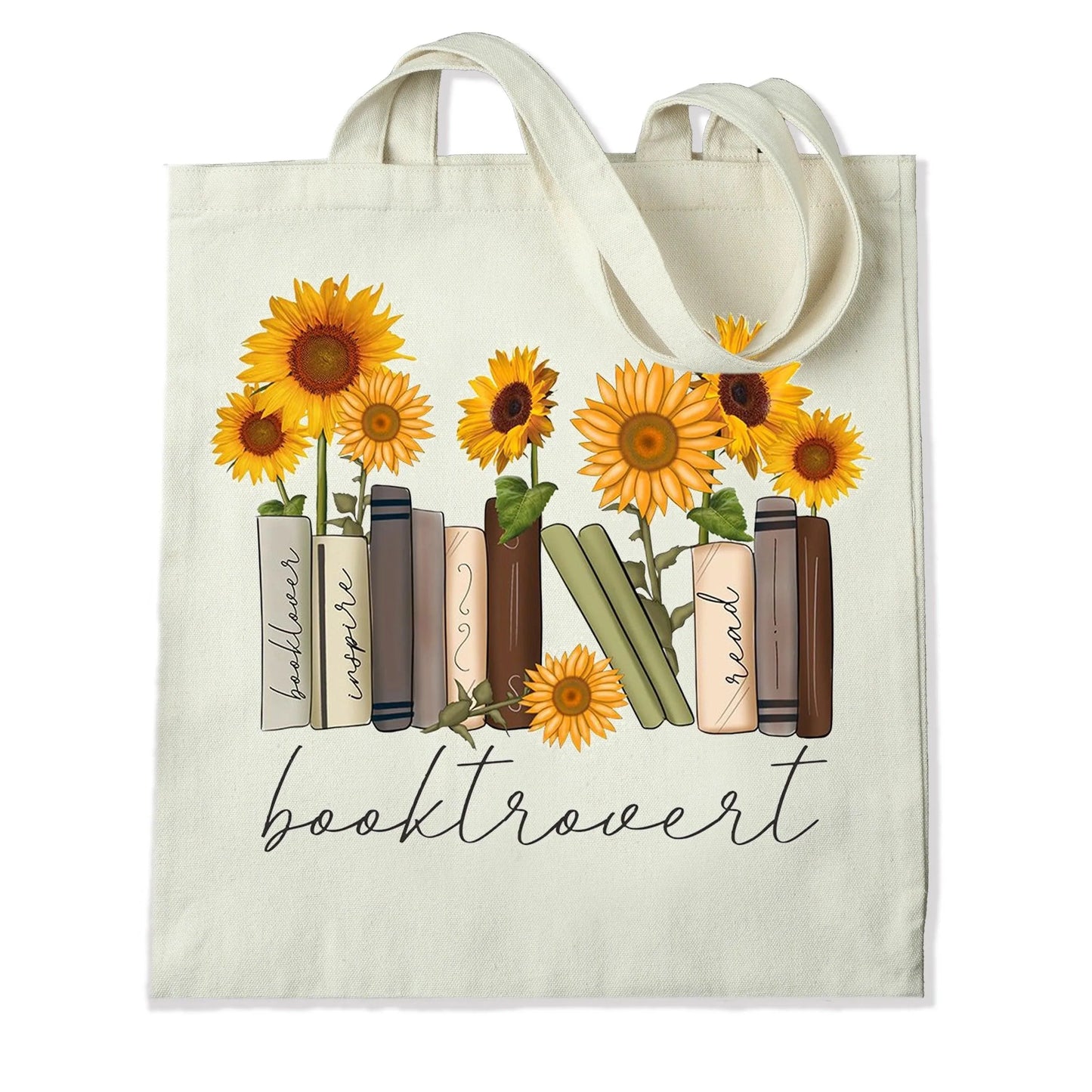 Master Maker Crafts -  DTF Heat Transfer Only - Book Trovert 10" (Shirt/Tote NOT Included)