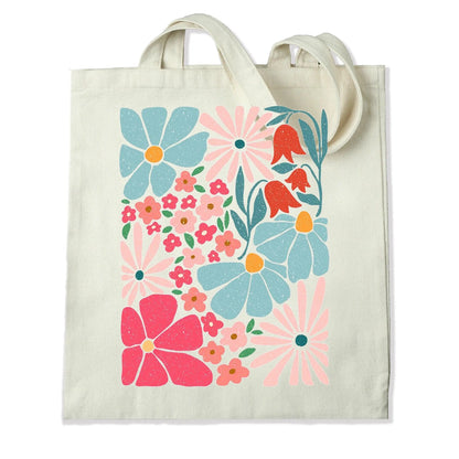Master Maker Crafts -  DTF Heat Transfer Only - Pastel Flowers 10" (Shirt/Tote NOT Included)