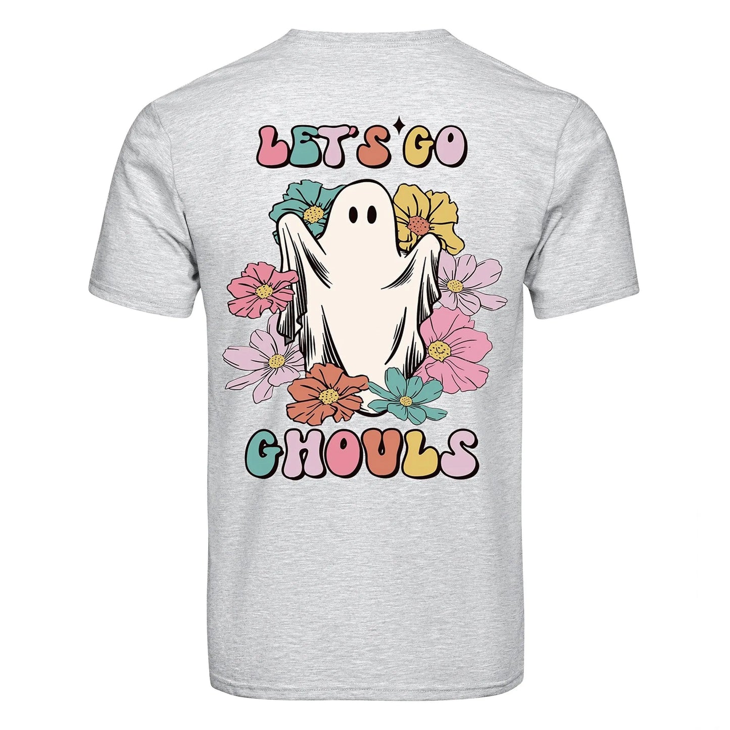 Master Maker Crafts -  DTF Heat Transfer Only - Lets Go Ghouls 10" (Shirt/Tote NOT Included)