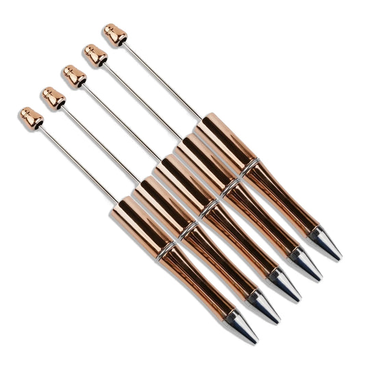 Master Maker Crafts -  Pen Beadable - Metallic Copper (5 Pens)