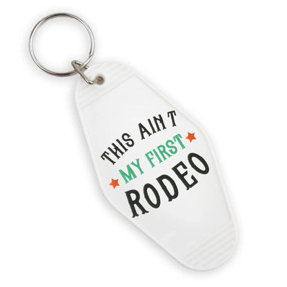 UV DTF Decal - Not First Rodeo 4 Set 2" (Keychain NOT Inclued)