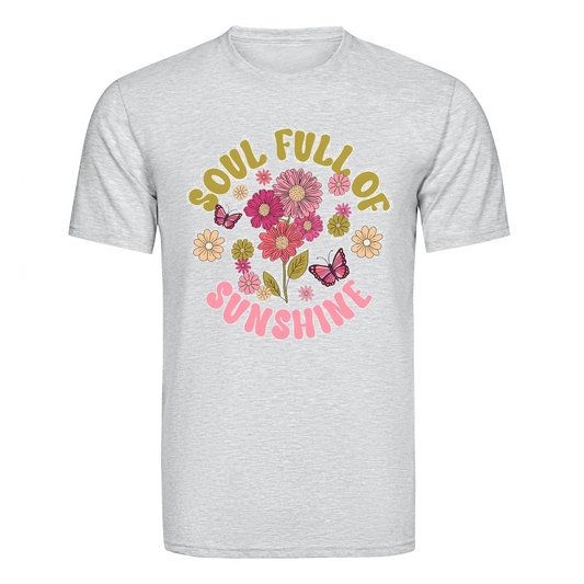 Master Maker Crafts -  DTF Heat Transfer Only - Full of Sunshine 10" (Shirt/Tote NOT Included)