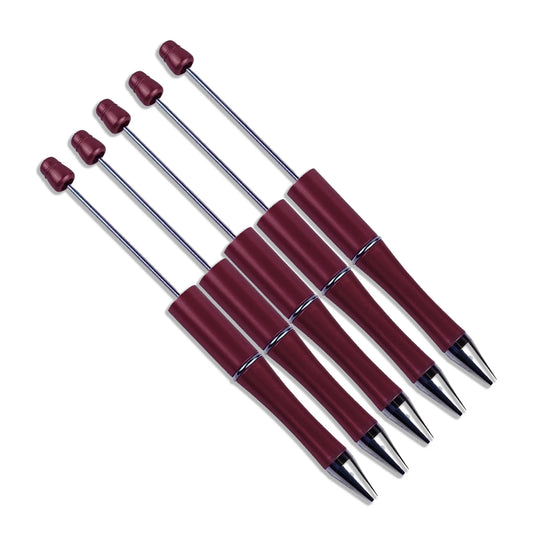 Master Maker Crafts -  Pen Beadable - Burgundy (5 Pens)