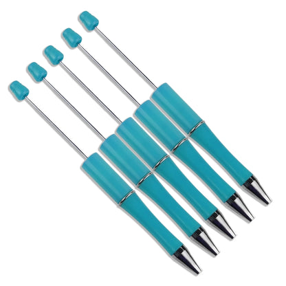 Master Maker Crafts -  Pen Beadable - Light Blue (5 Pens)