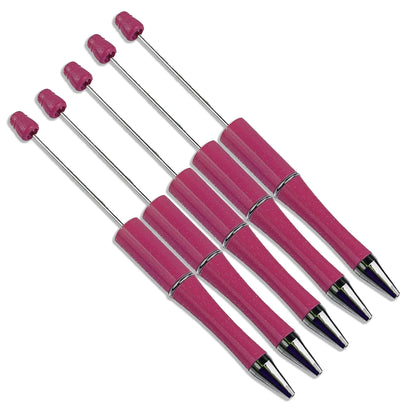 Master Maker Crafts -  Pen Beadable - Plum (5 Pens)