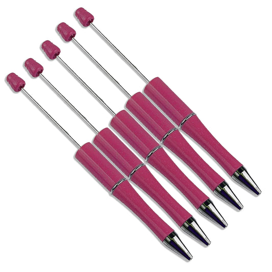 Master Maker Crafts -  Pen Beadable - Plum (5 Pens)