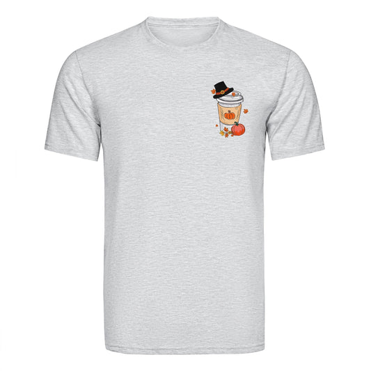 Master Maker Crafts -  DTF Heat Transfer Only - Pumpkin Spice Coffee 4" (Shirt NOT Included)