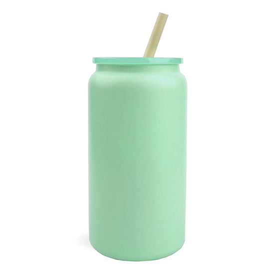 Master Maker Crafts -  16 oz Stainless Steel Metal Can - Green