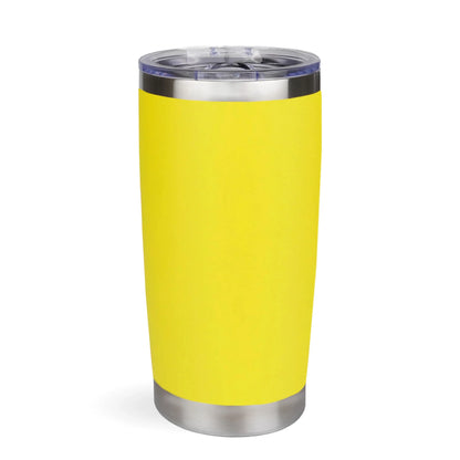 Master Maker Crafts -  20 oz Travel Tumbler - Yellow