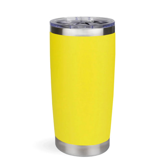 Master Maker Crafts -  20 oz Travel Tumbler - Yellow