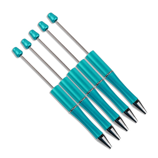 Master Maker Crafts -  Pen Beadable - Teal (5 Pens)