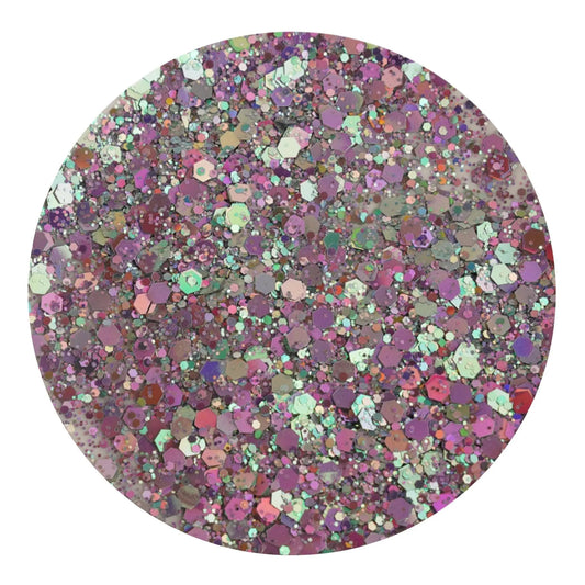 Master Maker Crafts -  Chunky Glitter Chameleon - Chromatic Snowfall (2 oz Bag)
