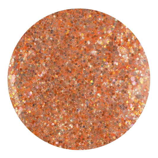 Master Maker Crafts -  Chunky Glitter Rainbow Iridescent - Mango Tango (2 oz Bag)