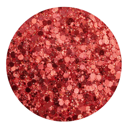 Master Maker Crafts -  Chunky Glitter Reflective Boho - Moonlight Blaze (2 oz Bag)