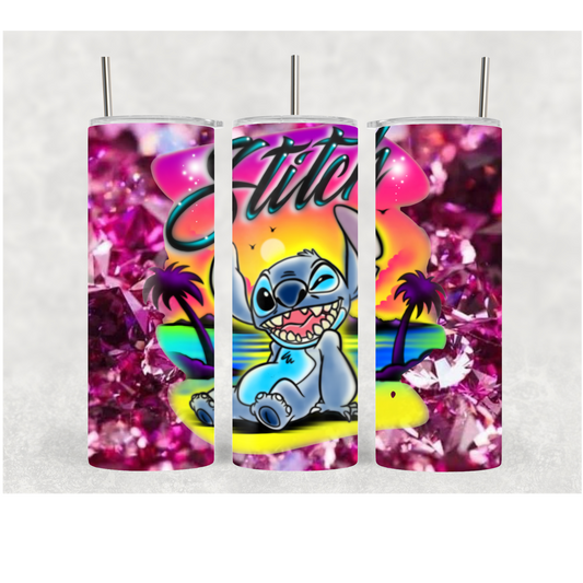 20oz Airbrush Ohana