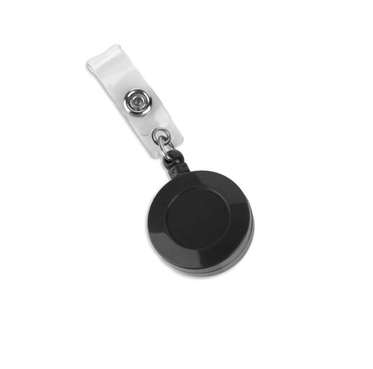 Master Maker Crafts -  Badge Reel - Black (1.3" x 3.2")