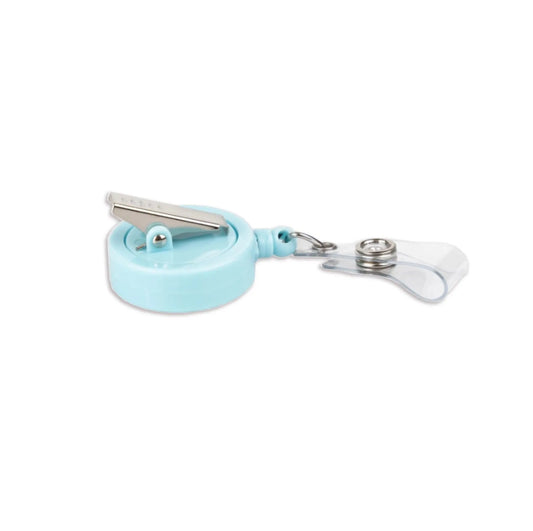 Master Maker Crafts -  Badge Reel - Blue (1.3" x 3.2")