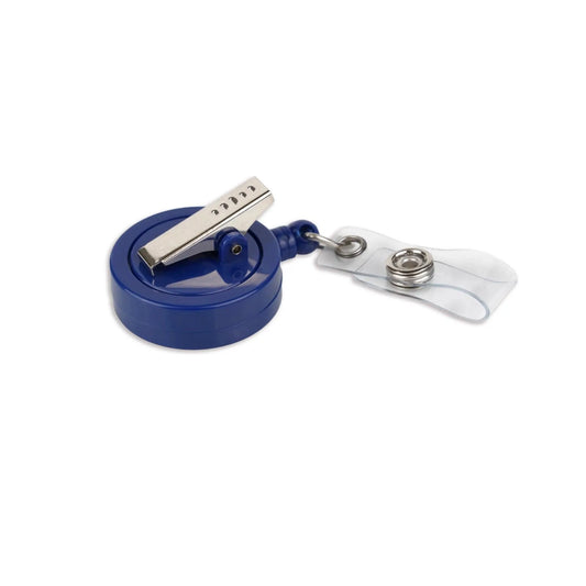 Master Maker Crafts -  Badge Reel - Navy (1.3" x 3.2")